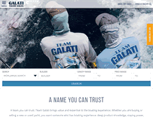 Tablet Screenshot of galatiyachts.com